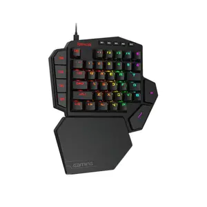 Redragon K585-BA RGB Gaming Combo Set, K585 DITI One-Handed Mechanical Gaming Keyboard, M721-PRO RGB Gaming Mouse, Wired USB Connectivity, Professional Gaming Peripheral Bundle