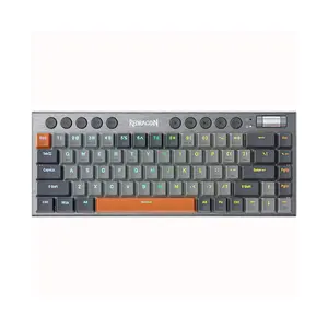 Redragon K609-GG-RGB PRO HORUS 65% Mechanical Gaming Keyboard, Wireless Connectivity, Compact Layout, Hot-Swappable Design