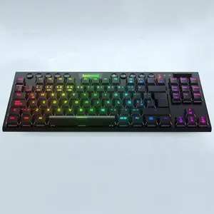 Redragon K621 HORUS TKL RGB Wireless Mechanical Gaming Keyboard, Tenkeyless Layout, Low Profile Design, Black Edition