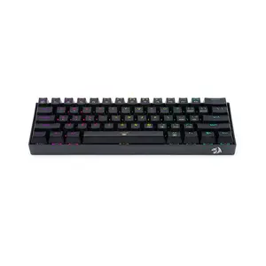 Redragon K630 DRAGONBORN RGB Mechanical Gaming Keyboard, 60% Compact Layout, Wired USB Connectivity, Black Edition