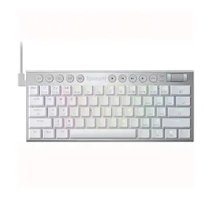 Redragon K632W HORUS RGB 60% Mechanical Gaming Keyboard, Compact Layout, Wired Connectivity, White Edition