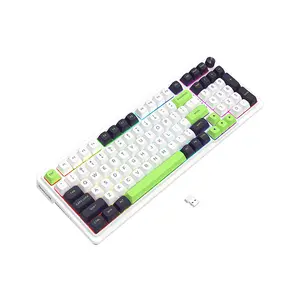 Redragon K686 WBG EISA MAX RGB Mechanical Gaming Keyboard, 96% Compact Layout, Tri-Mode Wireless Connectivity, Mechanical Switch Design, RGB Backlighting Effects, High-Performance Gaming Keyboard
