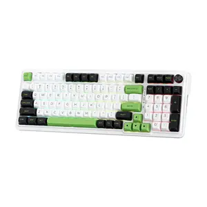 Redragon K686 WBG EISA MAX RGB Mechanical Gaming Keyboard, 96% Compact Layout, Tri-Mode Wireless Connectivity, Mechanical Switch Design, RGB Backlighting Effects, High-Performance Gaming Keyboard