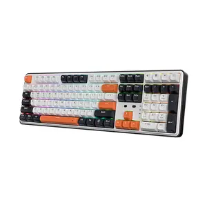 Redragon K689 WBO WYVERN PRO RGB Mechanical Gaming Keyboard, Tri-Mode Wireless Connectivity, Mechanical Switch Design, RGB Backlighting Effects, Compact Gaming Layout, High-Performance Wireless Gaming Keyboard