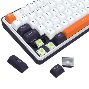 Redragon K689 WBO WYVERN PRO RGB Mechanical Gaming Keyboard, Tri-Mode Wireless Connectivity, Mechanical Switch Design, RGB Backlighting Effects, Compact Gaming Layout, High-Performance Wireless Gaming Keyboard