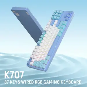 Redragon K707 SP STAR BLADE TKL RGB Mechanical Gaming Keyboard, Tenkeyless Layout, Wired Connectivity, RGB Backlighting