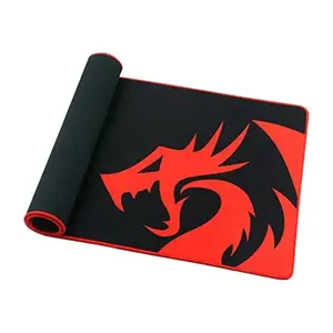 Redragon P006 KUNLUN Large Gaming Mouse Pad, Extended Surface Design, Smooth Precision Tracking Surface, Anti-Slip Rubber Base, Large Gaming Desk Mat for Keyboard and Mouse Setup