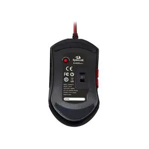 Redragon Lavawolf M701-A RGB Gaming Mouse, 6400 DPI Optical Sensor, Ergonomic Gaming Design, RGB Lighting Effects, Wired USB Connectivity, Precision Performance Gaming Mouse