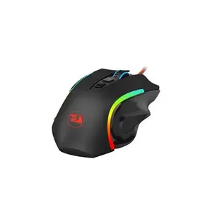 Redragon Griffin M607 RGB Wired Gaming Mouse, High-Precision Optical Sensor, Ergonomic Gaming Design, RGB Lighting Effects, Wired USB Connectivity, Precision Performance Gaming Mouse