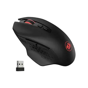 Redragon Gainer M656 Wireless Gaming Mouse, 3200 DPI Optical Sensor, Ergonomic Wireless Design, Reliable Precision Tracking, Comfortable Everyday and Gaming Mouse