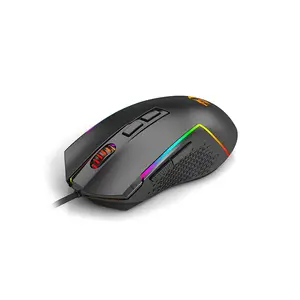 Redragon M693 Trident Lite Wireless Gaming Mouse, Tri-Mode Connectivity, 8000 DPI Optical Sensor, RGB Backlighting Effects, High-Performance Wireless Gaming Mouse