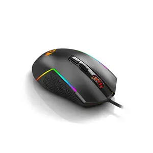 Redragon M693 Trident Lite Wireless Gaming Mouse, Tri-Mode Connectivity, 8000 DPI Optical Sensor, RGB Backlighting Effects, High-Performance Wireless Gaming Mouse