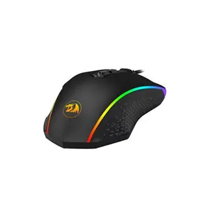 Redragon Memeanlion Chroma M710 RGB Gaming Mouse, 5000 DPI Optical Sensor, Ergonomic Gaming Design, RGB Lighting Effects, Wired USB Connectivity, Precision Gaming Mouse