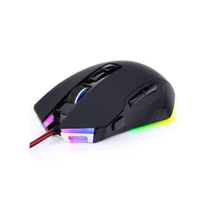 Redragon Dagger 2 M715 RGB Gaming Mouse, 5000 DPI Optical Sensor, Ergonomic Gaming Design, RGB Lighting Effects, Wired USB Connectivity, Precision Gaming Mouse