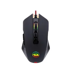 Redragon Dagger 2 M715 RGB Gaming Mouse, 5000 DPI Optical Sensor, Ergonomic Gaming Design, RGB Lighting Effects, Wired USB Connectivity, Precision Gaming Mouse