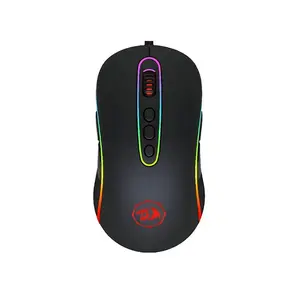 Redragon M718 Phoenix-2 RGB Gaming Mouse, 10000 DPI Optical Sensor, 11 Programmable Buttons, RGB Backlighting Effects, Wired USB Connectivity, High-Performance Gaming Mouse