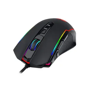 Redragon Ranger Chroma M910 RGB Gaming Mouse, 12400 DPI Optical Sensor, Ergonomic Gaming Design, RGB Lighting Effects, Wired USB Connectivity, Precision Gaming Mouse