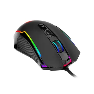 Redragon Ranger Chroma M910 RGB Gaming Mouse, 12400 DPI Optical Sensor, Ergonomic Gaming Design, RGB Lighting Effects, Wired USB Connectivity, Precision Gaming Mouse