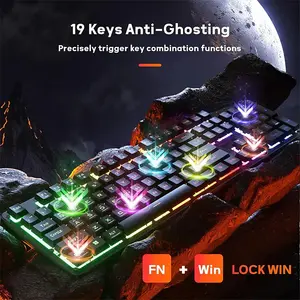 Redragon K521 NETHERBANE RGB Membrane Gaming Keyboard, Full-Size Layout Design, Wired USB Connectivity, RGB Backlighting Effects, Dedicated Gaming Controls, High-Performance Membrane Gaming Keyboard