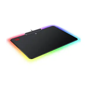 Redragon P009-RGB EPIUS RGB LED Gaming Mouse Pad, RGB LED Edge Lighting Effects, Smooth Precision Tracking Surface, Anti-Slip Rubber Base Design, Gaming Mouse Mat