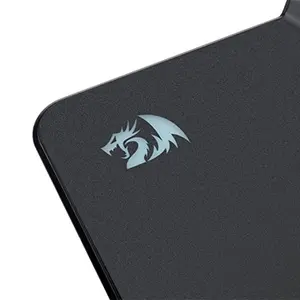 Redragon P009-RGB EPIUS RGB LED Gaming Mouse Pad, RGB LED Edge Lighting Effects, Smooth Precision Tracking Surface, Anti-Slip Rubber Base Design, Gaming Mouse Mat