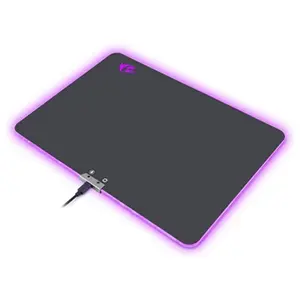 Redragon P010 AURORA RGB Gaming Mouse Pad, RGB Edge Lighting Effects, Smooth Precision Tracking Surface, Anti-Slip Rubber Base Design, Illuminated Gaming Mouse Mat