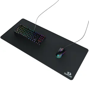 Redragon P032 FLICK XL Gaming Mouse Pad, Extended Surface Design, Smooth Precision Tracking Surface, Anti-Slip Rubber Base, Large Gaming Desk Mat