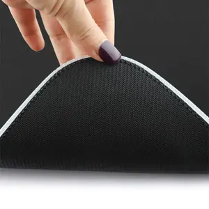 Redragon P027 NEPTUNE RGB Gaming Extended Mouse Pad, Large Extended Surface Design, RGB Edge Lighting Effects, Smooth Precision Tracking Surface, Anti-Slip Rubber Base Gaming Desk Mat