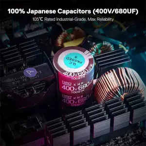 Redragon PS007 Gaming PC Power Supply, 850W Output Capacity, 80 PLUS Gold Certified Efficiency, Fully Modular Cable Design, RGB Lighting Effects, High-Performance Gaming PSU