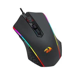 Redragon S107-BA RGB Gaming Keyboard and Mouse Combo Set, Full-Size 104-Key Layout, 10000 DPI Gaming Mouse, RGB Lighting Effects, Wired USB Connectivity Gaming Bundle