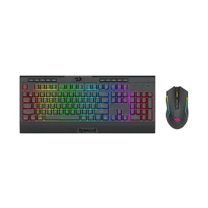 Redragon S151 PRO RGB Wireless Gaming Combo, K525 Gaming Keyboard, M616 Gaming Mouse, Tri-Mode Wireless Connectivity, Gaming Keyboard and Mouse Combo Set