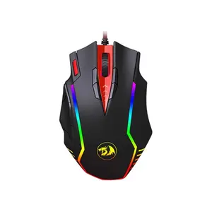 Redragon Samsara M902 Laser Gaming Mouse, 16400 DPI Laser Sensor, MMO Programmable Multi-Button Design, Ergonomic Gaming Shape, Wired USB Connectivity, High-Performance MMO Gaming Mouse