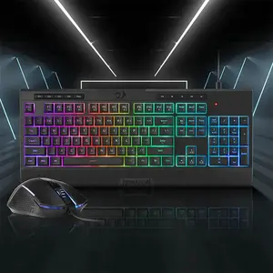 Redragon S151B RGB Gaming Combo, K525 RGB Gaming Keyboard, M616 Gaming Mouse, Wired USB Connectivity, Gaming Keyboard and Mouse Bundle