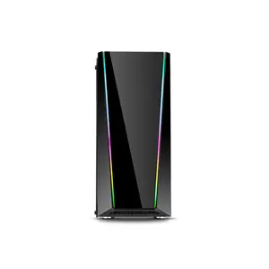 Redragon GC-702 TAILGATE RGB Gaming PC Case, ATX Mid-Tower Chassis, RGB Lighting Support, Tempered Glass Side Panel Design, High-Airflow Gaming Cabinet for Custom PC Builds