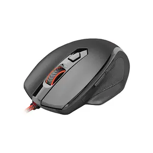 Redragon Tiger 2 M709-1 RGB Gaming Mouse, 3200 DPI Optical Sensor, Ergonomic Gaming Design, RGB Lighting Effects, Wired USB Connectivity, Comfortable Gaming Mouse
