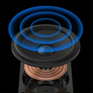 Redragon GS-700 Toccata Gaming Speakers, 2.1 Channel Stereo Audio System, 360° Surround Sound Performance, RGB Lighting Effects, Gaming Speaker Set