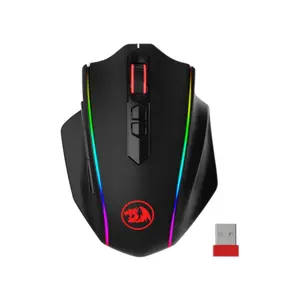 Redragon Vampire Elite M686 RGB Wireless Gaming Mouse, 16000 DPI Optical Sensor, Lightweight Ergonomic Design, Wireless Connectivity, High-Performance Precision Tracking, Competitive Gaming Mouse