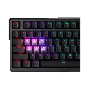 ASUS ROG Azoth Extreme M702 Wireless Custom Gaming Keyboard, ROG NX Snow Switches, 75% Carbon Fiber Layout, OLED Touch Display, PBT Keycaps