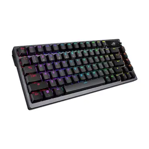 ASUS ROG Azoth M701 Wireless Custom Gaming Keyboard, ROG NX Snow Switches, 75% Compact Layout, OLED Display, PBT Keycaps