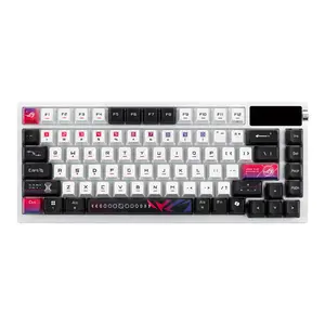 ASUS ROG Azoth X M704 Wireless Custom Gaming Keyboard, ROG NX Snow V2 Switches, 75% Compact Layout, OLED Display, PBT Keycaps