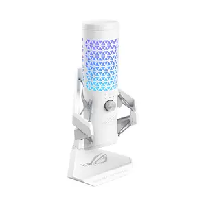 ASUS ROG Carnyx C501 RGB USB Condenser Gaming Microphone, 192kHz 24-bit Audio, 25mm Condenser Capsule, Cardioid Pickup, Aura Sync RGB