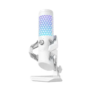 ASUS ROG Carnyx C501 RGB USB Condenser Gaming Microphone, 192kHz 24-bit Audio, 25mm Condenser Capsule, Cardioid Pickup, Aura Sync RGB