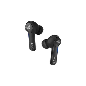 ASUS ROG Cetra True Wireless Black Gaming Earbuds, Low-Latency Wireless Audio, Active Noise Cancellation, IPX4 Water Resistance, ASUS Aura RGB