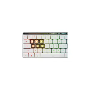 ASUS ROG Falchion RX Low Profile M603 Wireless Gaming Keyboard, RX Low-Profile Red Optical Switches, 65% Compact Layout, Tri-Mode Connectivity, Aura Sync RGB