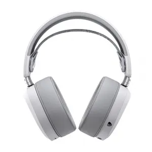 ASUS ROG Pelta A501 White Tri-Mode Wireless Gaming Headset, ROG SpeedNova 2.4GHz, 50mm Titanium Drivers, 10mm Super-Wideband Mic, Aura Sync RGB