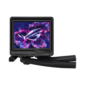 ASUS ROG Ryujin III 360 ARGB Extreme CPU Liquid Cooler, 3.5 Inch LCD Display, 360mm Radiator, Triple 120mm Magnetic ARGB Fans