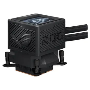 ASUS ROG Ryujin III 360 ARGB Extreme CPU Liquid Cooler, 3.5 Inch LCD Display, 360mm Radiator, Triple 120mm Magnetic ARGB Fans