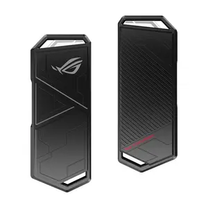 ASUS ROG Strix Arion M.2 NVMe SSD External Enclosure, USB 3.2 Gen 2 Type-C, RGB Lighting, Aluminum Alloy Case, Tool-Free Installation