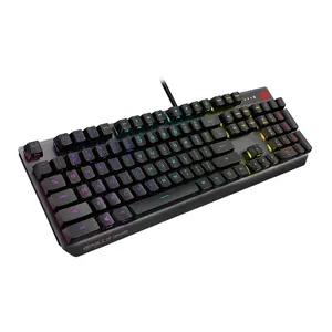ASUS ROG Strix Scope RX XA05 RGB Optical Mechanical Gaming Keyboard, RX Optical Switches, IP57 Water Resistance, Aura Sync RGB, USB Passthrough
