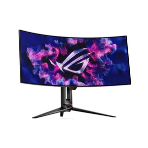 ASUS ROG Swift OLED PG34WCDM 34-Inch Curved WQHD OLED Gaming Monitor, 240Hz Refresh Rate, 0.03ms Response Time, DisplayHDR True Black 400, USB Type-C